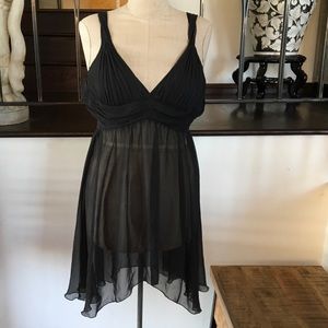 Black Sheer Victoria’s Secret Nightie L